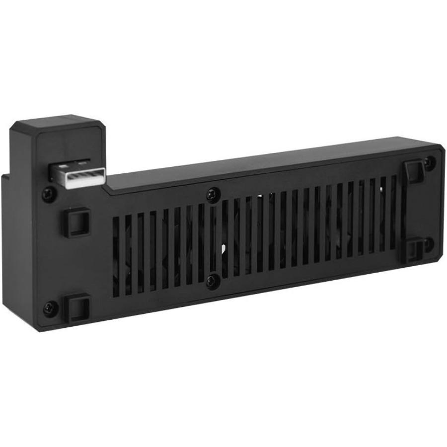 Охлаждающий вентилятор для Xbox One X, внешний USB-охладитель, кулер с 3 охлаждающими вентиляторами для игровой консоли Xbox One X