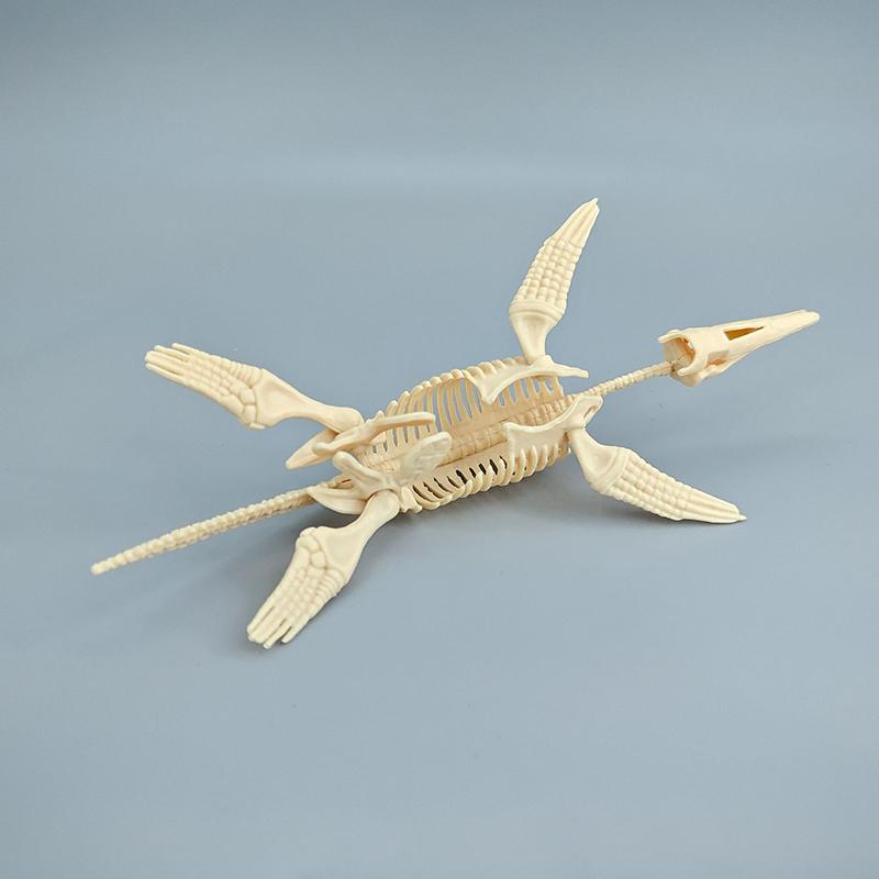 1 Набор Детская Игрушка Сборка Своими Руками Юрский Динозавр Ископаемый Скелет Мозазавр Тираннозавр Коллекция Фигурок Креативная Модель