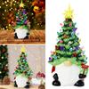 6.3 Inch Gnome Dwarf Sculpture Christmas Tree Festival Decoration Faceless Old Man Doll Festival