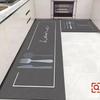 Современный минималистичный нескользящий кухонный коврик - Моющиеся, устойчивые к пятнам коврики из диатомита