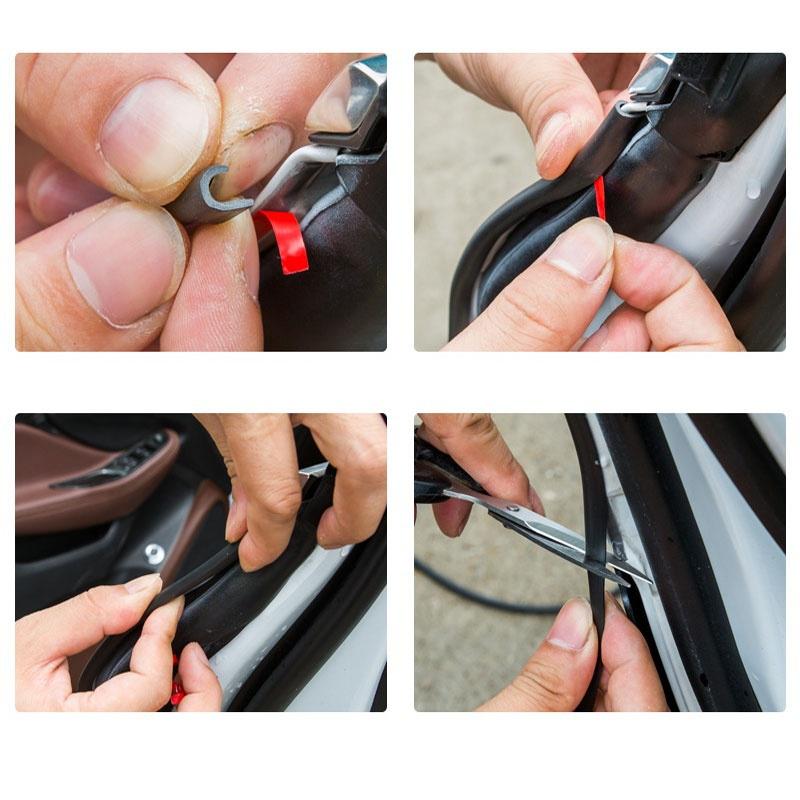 Универсальный 5 м автомобильный защитный кожух для защиты кромок, молдинг, отделка, молдинг, полоса, крышка