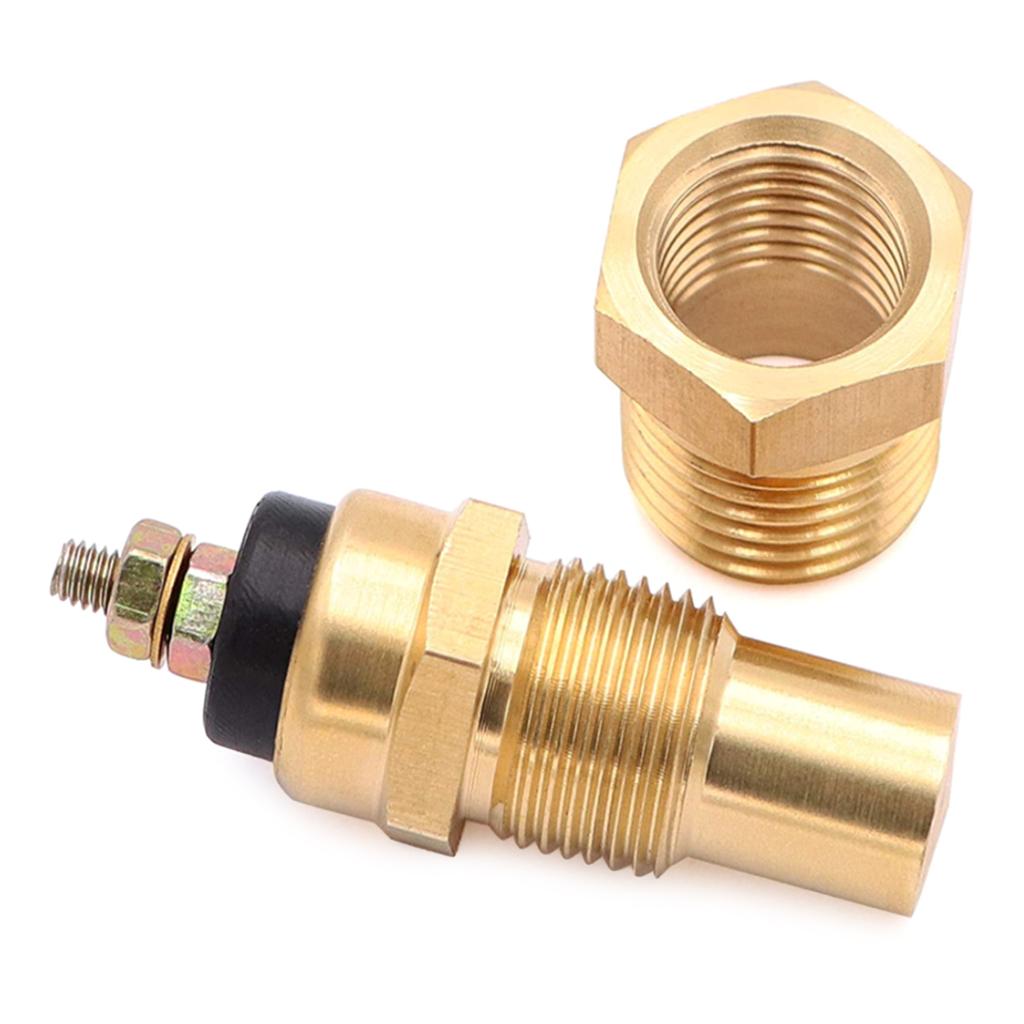 Electric Radiator Coolant Fan Water Temperature Thermostat Switch Temp Sensor Compatible For Quad Motorcycle Accessories