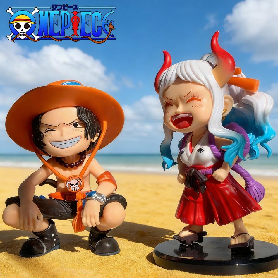 Высококачественные 13 см One Piece Эйс Ямато Аниме Персонажи Фигурки Действия ПВХ Коллекционная Модель Игрушечные Автомобили Украшения Подарок на День Рождения