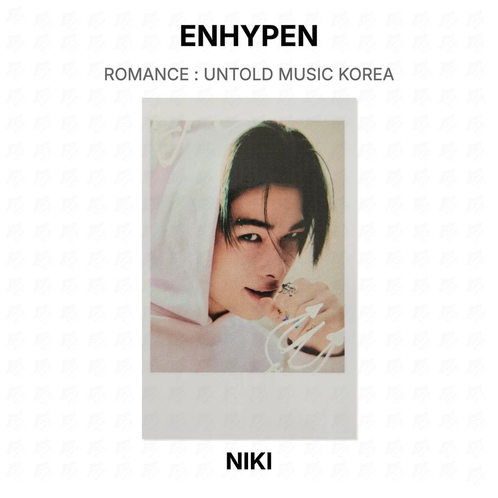 ENHYPEN РОМАНТИКА : Официальная фотокарточка UNTOLD MUSIC KOREA