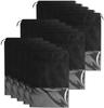 Travel Shoe Bags Large Shoe Storage Bag Portable Drawstring With Clear Window