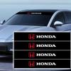 Автомобильные Горячие 2025 Автомобильные Наклейки на Переднее Стекло Передние и Задние Декоративные Наклейки 3D Наклейки Для Honda Civci CRV Accord Mugen Prelude