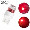 2pcs Red Strobe Flashing Blinking LED Lamp Brake Tail Light Parking Safety 12V High Power 7443 7440 LED Strobe Light Bulbs