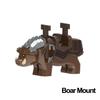 Single Sell Medieval Knight War Horses Wolves Tiger Bears Deer Dragon Animal Decorative Toy Moc Building Block Rope Saddles K039