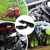 Tractor Exhaust Flapper Multipurpose Weather Resistant Diesels Generator Rain Caps Corrosion Resistant Design, Longevity
