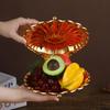 Fruit Bowl Decorative Decor Stylish Storage Tray Serving for Nuts Party Dessert Kitchen