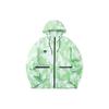 SS22 Тканая куртка с капюшоном и принтом логотипа Мужская верхняя одежда Зеленый 152228613-1