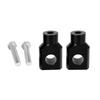 Motorcycles Handlebar Risers Clamp Mounting Mount Risers Aluminum 7/8" 1" Clamp