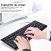 Компьютерные аксессуары USB проводная клавиатура USB проводная клавиатура 104 клавиши бесшумная бизнес бесшумная клавиатура ПК ноутбук компьютер T15