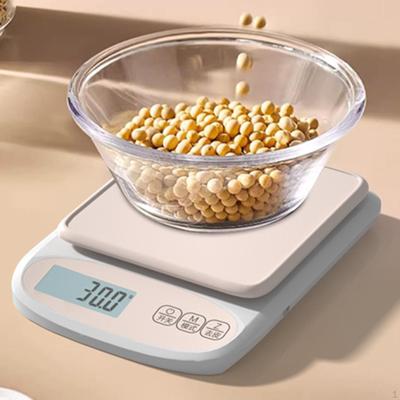Цифровые кухонные весы для измерения веса мяса и еды, весовая платформа в граммах