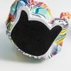 Graffiti Lucky Cat Figurines Resin Animal Model Abstract Geometry Fortune Cat Statues for Interior Home Decoration