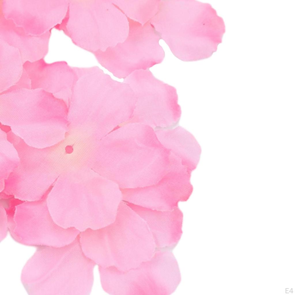500 Pieces Flower Petals Artificial Fake Silk Floral Head for Garden