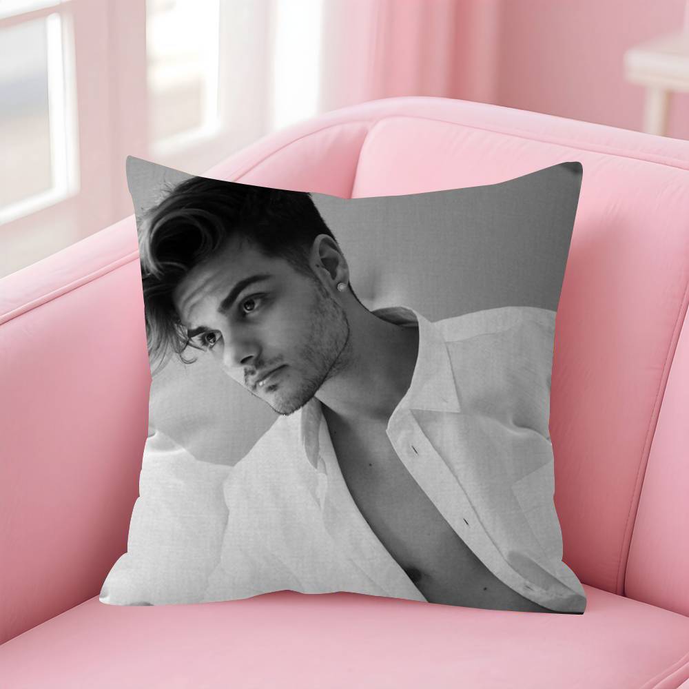 Singer Abraham Mateo Decorative Room Aesthetics Pillow Case Home Decor Bedroom Sofa Bed Couch Pillow Cover 45x45