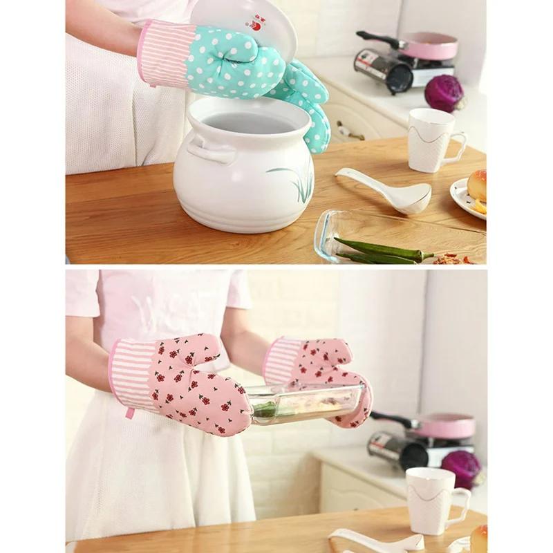 1 шт., прихватки для духовки, антижаркие перчатки, коврик для духовки, микроволновой печи, изоляционный коврик для выпечки, кухонные принадлежности