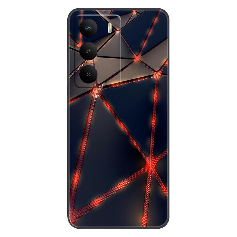 For Realme 14x 5G Case Silicone Luxury Space Soft Bumper for Realme 14X Phone Cover Realme14x RMX5020 TPU Funda Fashion Bag