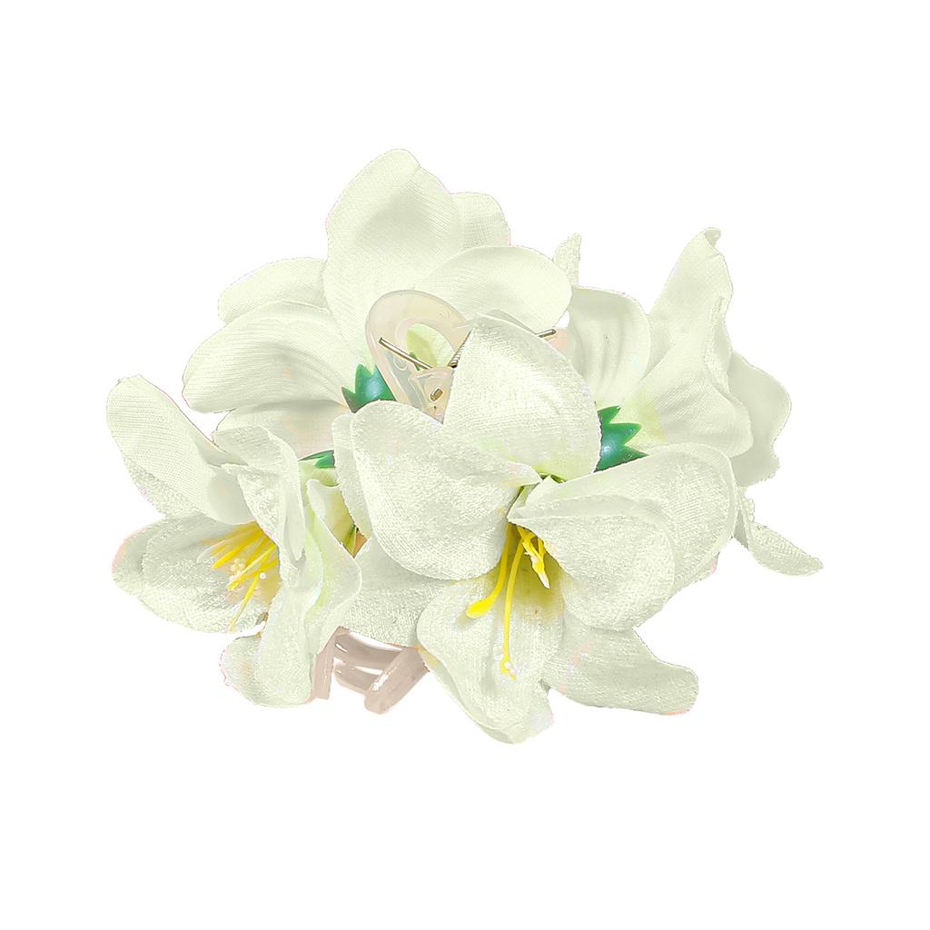 Модные искусственные цветы, заколки-крабы для волос, свадебные заколки для волос, тропический пляж, свадебный цветок, женский праздничный аксессуар для волос