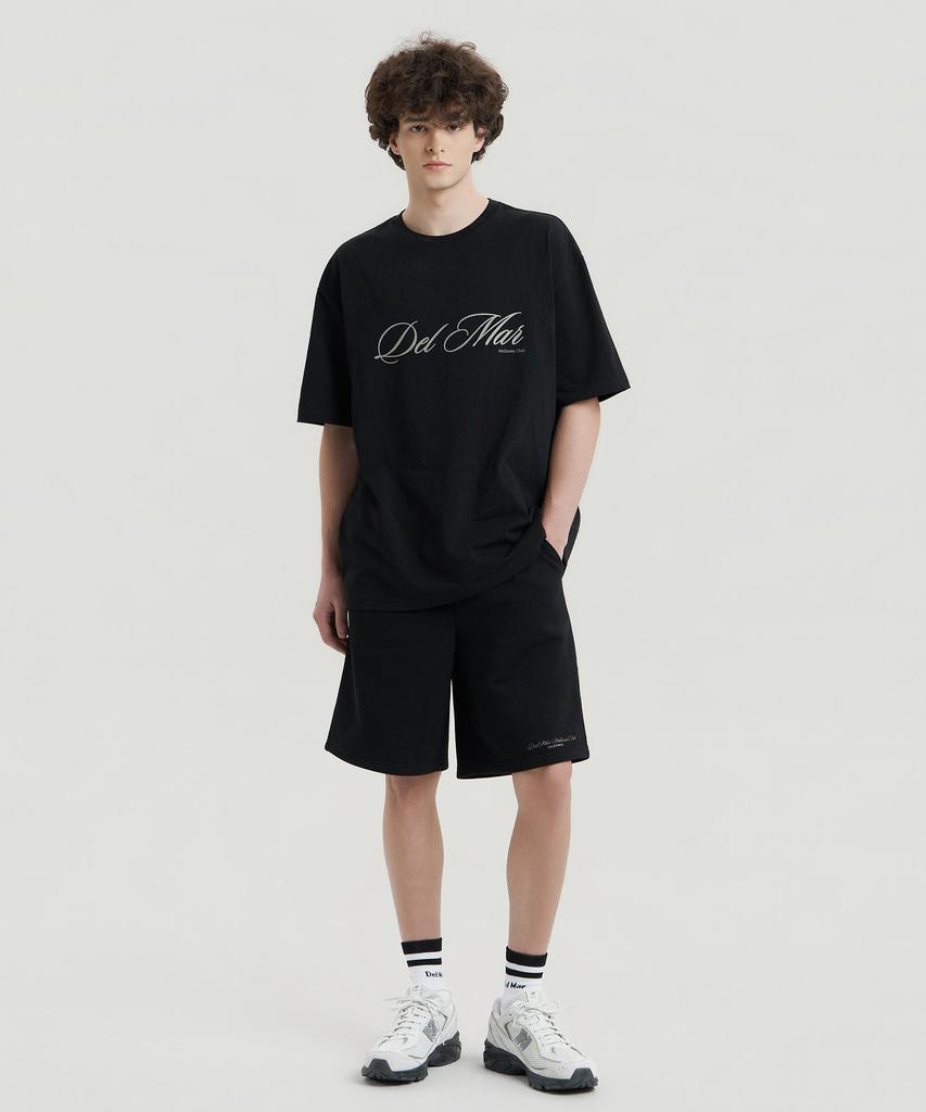Шорты Delma Wellness Club Sweat Easy - Черные
