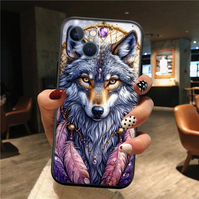 Чехол для телефона с рисунком животного Волка для Samsung Galaxy S20 S21 S22 Ultra FE Plus A21S A22 A24 A25 A26 A30 A30S A31