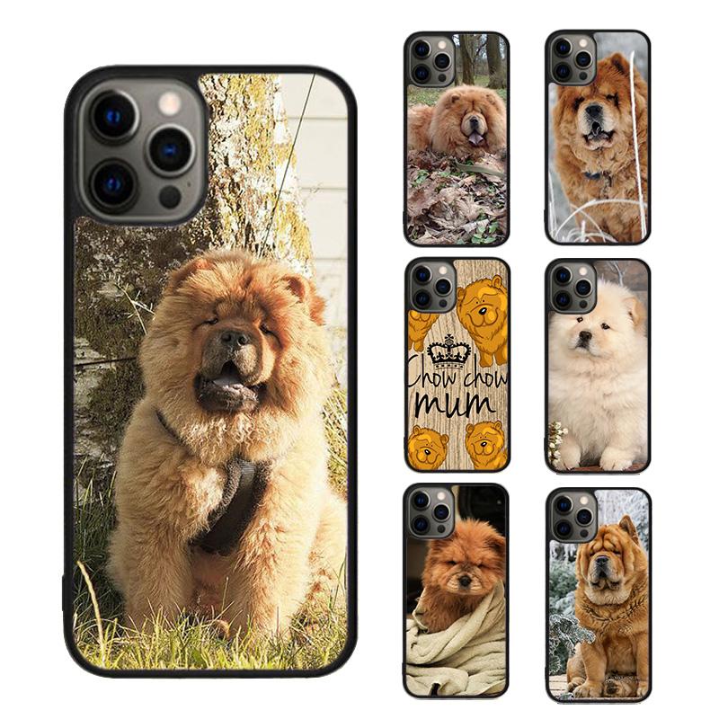 CHOW CHOW dog Art Print Phone Case For iPhone 17 Air 15 16 16e 14 13 Pro Max Coque 12 11 Pro Max PLUS fundas cover