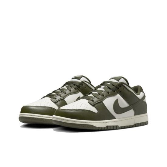 Nike Dunk Low Cargo Khaki Unisex Sneakers Green Pale-Ivory HF5441-102