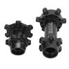 RC Motorcycle Wheel Hex Hubs Aluminum Front Rear Wheel Hex Hub for LOSI 1/4 Promoto MX Electric Motorcycle Modification Upgrade Black