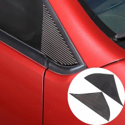 Наклейка на треугольную панель стойки A из углеродного волокна для Mitsubishi ECLIPSE 2006-2011