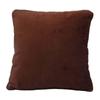 Indian Cushion Cover Home Decor Throw Pillow Brown Velvet Case 18" X 18"