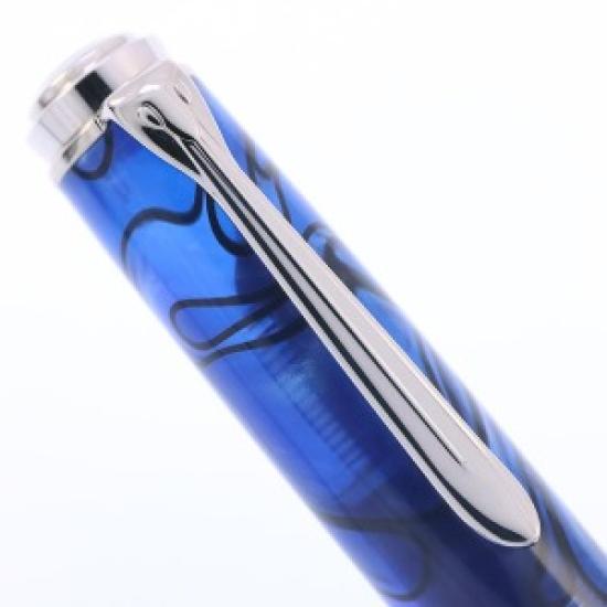 Б/У Перьевая ручка Pelikan Souverän M805 Blue Dunes F