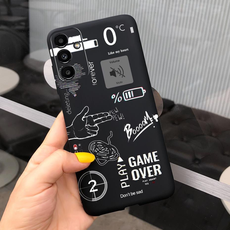 Для Samsung Galaxy A04S 2022 Милый Чехол-Бампер из Желе с Рисунком для Samsung A04s A 04s SM-A047F Мягкий Силиконовый TPU Задняя Крышка