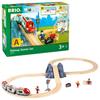 BRIO WORLD Figure 8 starter set 33773 pieces in Ages 3 and up wooden "26 total" (Electric vehicle, train, toy, rail)
