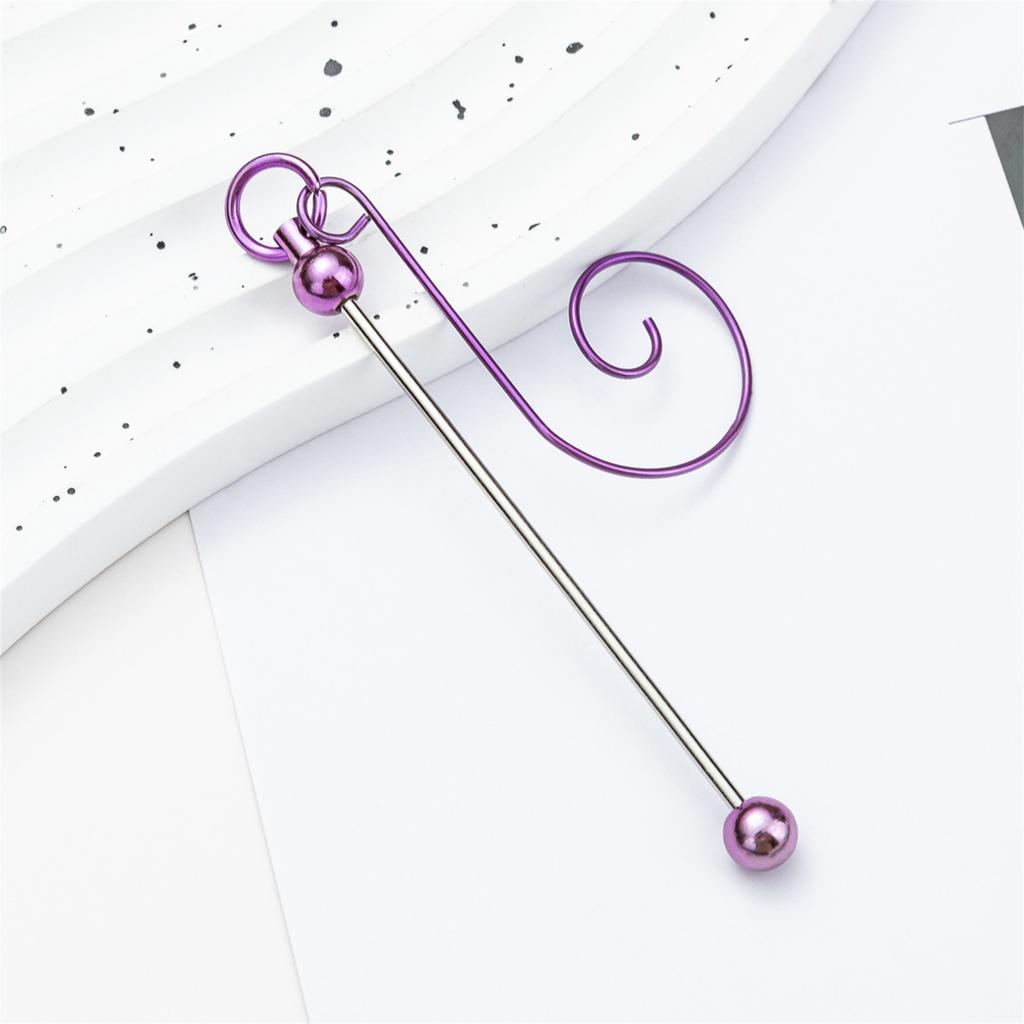 5 штук Разноцветные металлические подвесные крючки для рождественских украшений и проектов рукоделия, крючки для бисера, ювелирная фурнитура