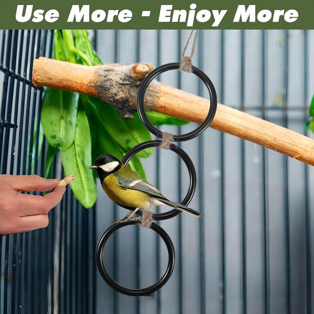 NEW Enrichment Toy Snake Climbing Rings Durable Easy to Clean Reptile Pet Interactive Ball Python Enrichment Snake Cage