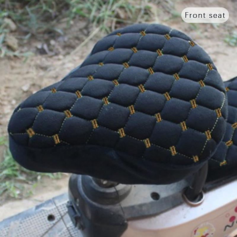 Чехол на сиденье электрического велосипеда, универсальный чехол на сиденье автомобиля, аккумулятора, велосипеда, удобный утолщенный чехол