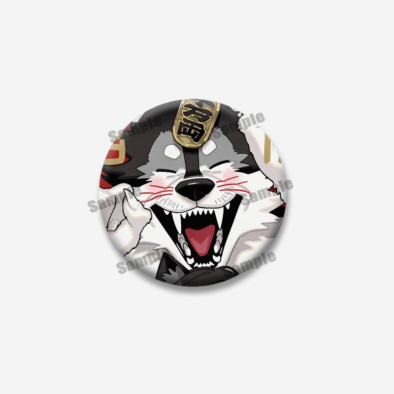 Gokurakugai Anime Enamel Pin Tao Saotome Alma Yoru Round Brooch Badge for Backpack Clothing Cute Cartoon Jewelry Accessory Gift