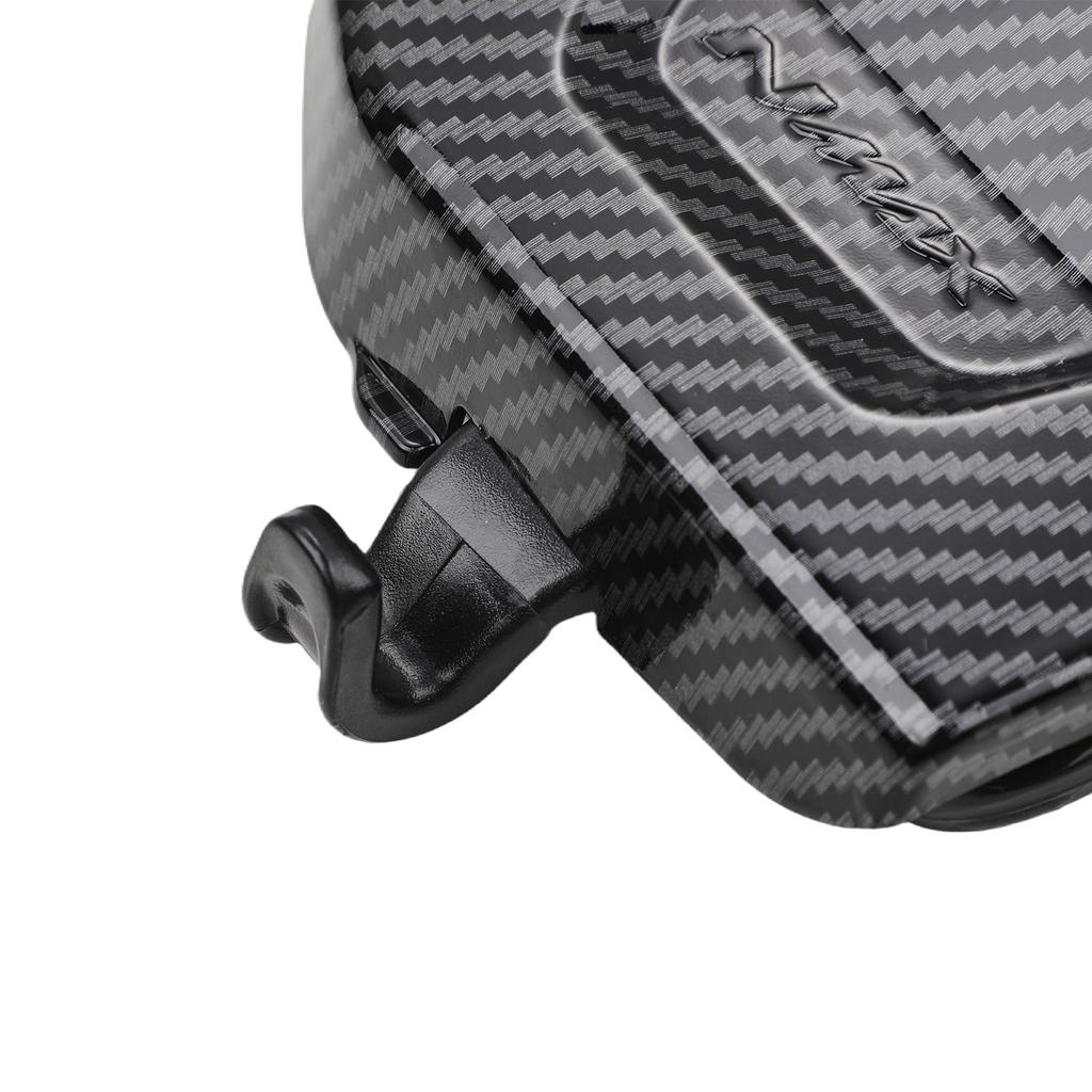 JFG Motorcycle Tool Box Cover Waterproof Storage Carbon Tone Compatible Car NMAX125 NMAX155 2025
