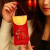Chinese Style Good Lucky Money Bag Cartoon Gift Envelopes Cloth Red Envelope  New Year Gift