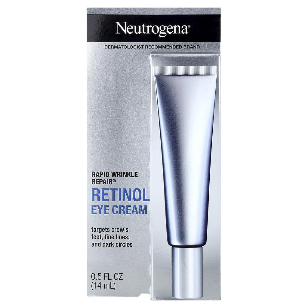 Neutrogena Быстрое Восстановление от Морщин®, Ретиноловый Крем для Глаз, 14 мл (0,5 жидких унций)