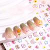 5D Kawaii Children's Cartoon Nail Art Sticker Cartoon Self Adhesive Paper Cute Design Slider Nail Decoration