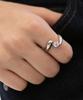 Кольцо-обертка Tatiana Wind Cubic Wrap Curve Ring Cr1898