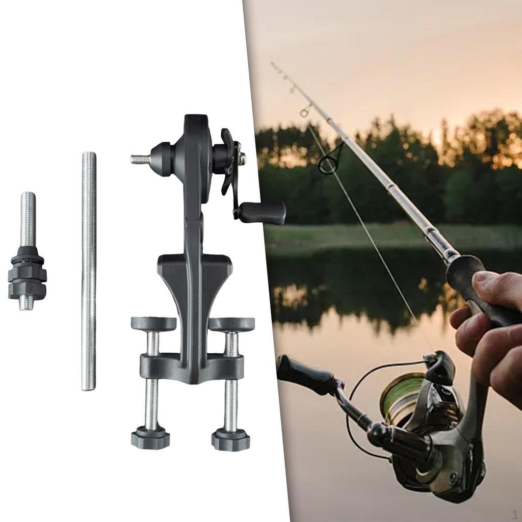 Fishing Reel Line Winder Compact Adjustable Multifunctional Spooler Fitments