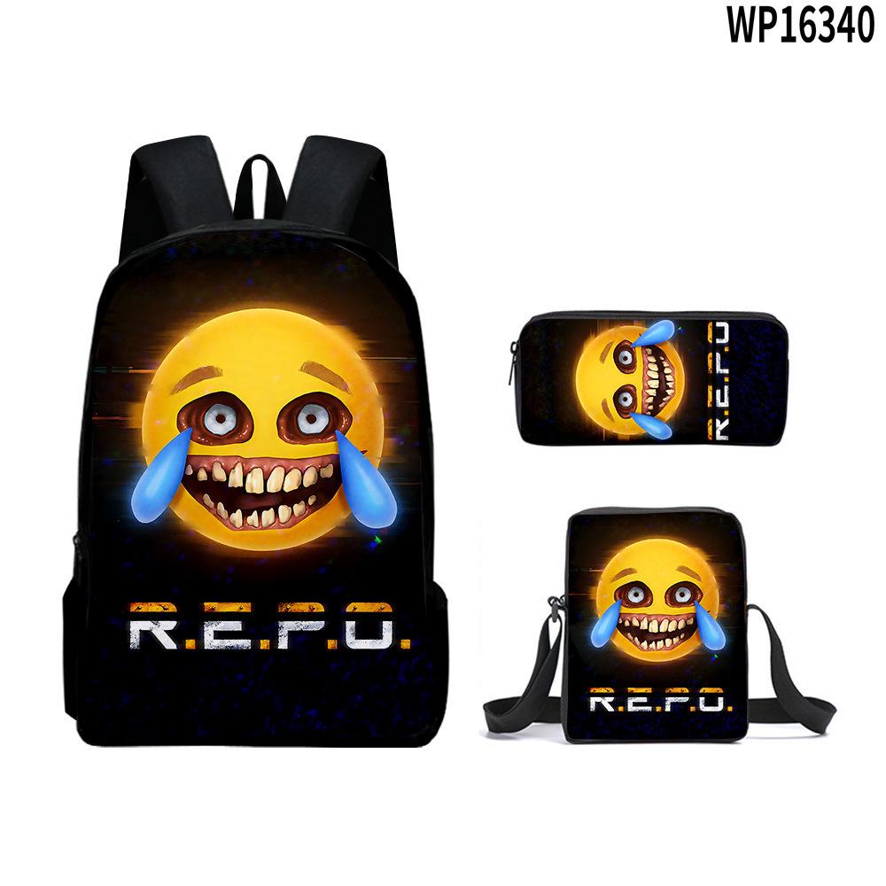 3D новая хоррор игра действие по сбору мусора R.E.P.O repo рюкзак студенческий рюкзак сумка через плечо пенал
