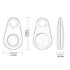 1-5pcs Smart Bluetooth Tracker Key Locator Pet Anti Lost Sensor Device With Bluetooth For Kid Dog Pets Wallets Luggage Suitcases