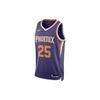 Nike NBA Team Printed Jersey Tank Top Fan Edition 22-23 Season Limited Edition Bridges No. 25 Unisex Tops Purple FB1811-569