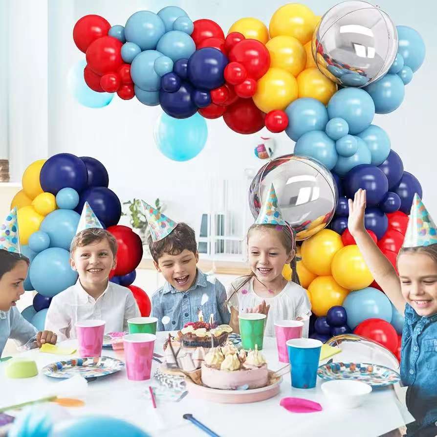 Набор воздушных шаров с днем рождения Оформление места проведения цирковой тематической вечеринки по случаю дня рождения