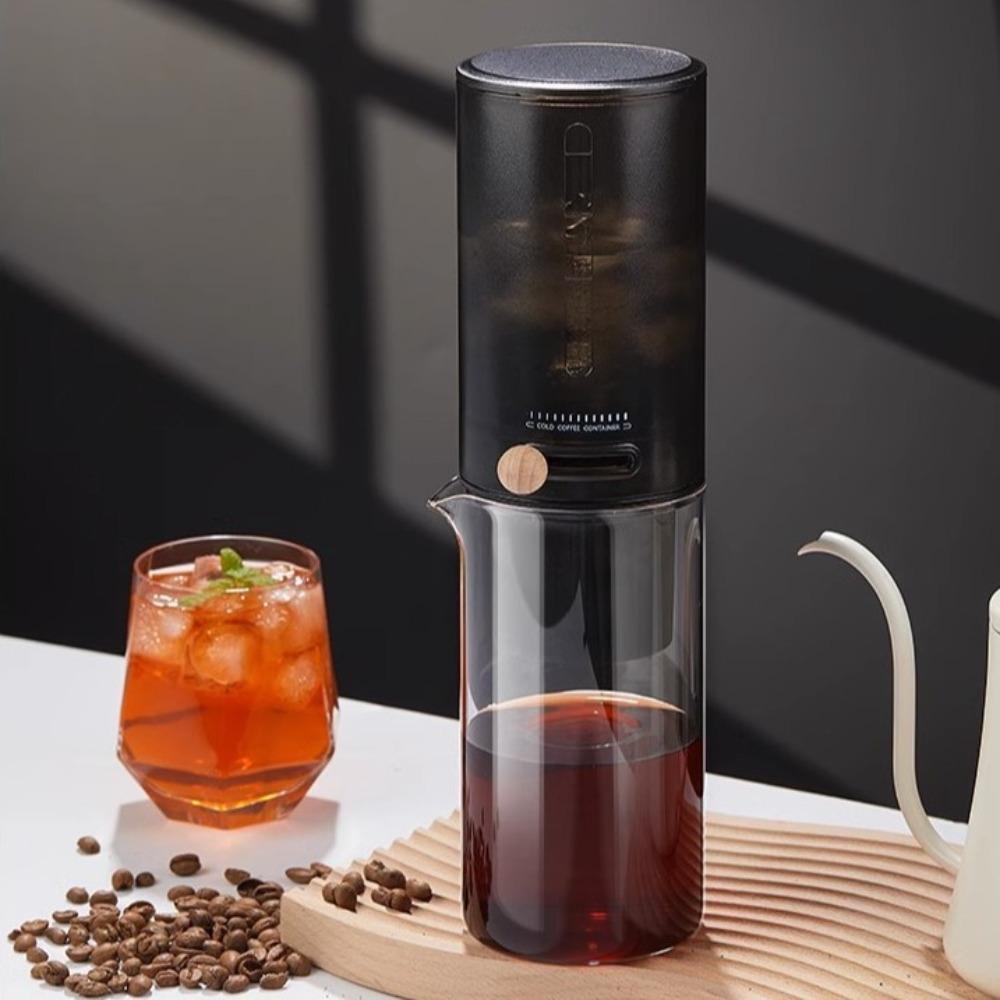 with Filter Paper Cold Brew Coffee Maker Adjustable Flow Rate Drip Filter Coffee Pot Gift