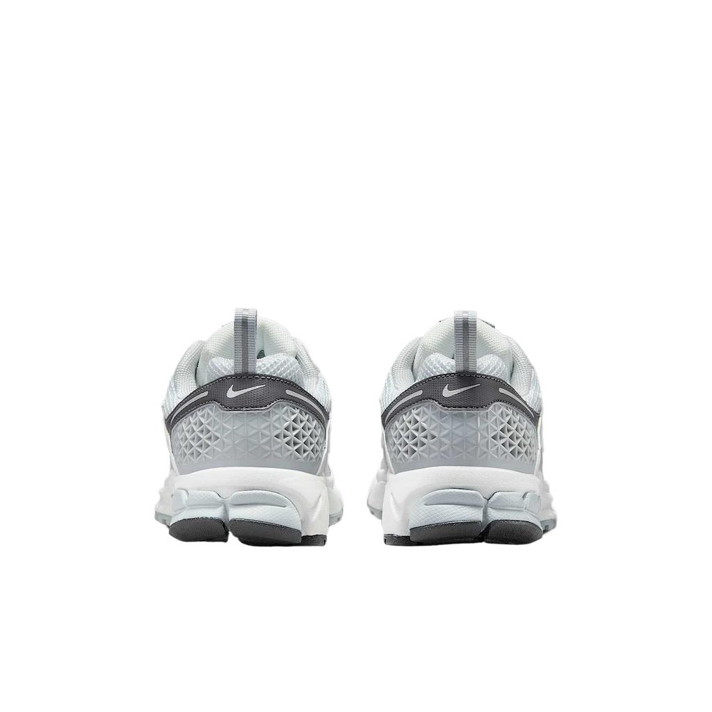 Nike Vomero 5 Synthetic Leather Comfortable Versatile Trendy Fashion Durable Low-Top Training Shoes Kids Sneaker Silver White HF6998-008